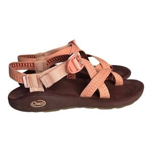 Chaco Shoes Chaco Blush Pink Rose Gold Glitter Strappy Sports